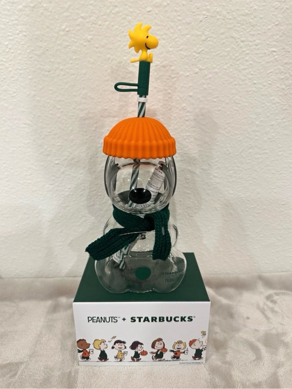 Starbucks x Peanuts Snoopy Clear Cup Limited Edition